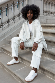 Narzutka - Szary Melanż