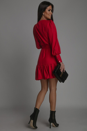 Sukienka "ANNA" krótka - Czerwona