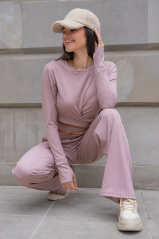 Komplet TESS wiązany - Beżowy