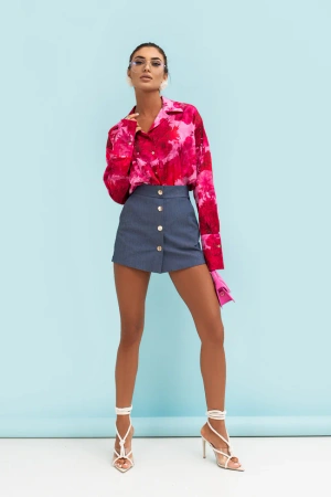 Spódnico-spodenki BLISS denim - Niebieski