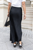 Czarna maxi spódnica FARISSA