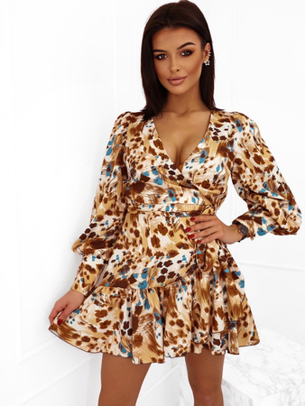 Sukienka Anna - Brązowe Ciapy