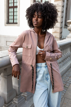 Narzutka z materiału premium - Jasny beż