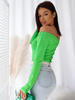 Bluzka hiszpanka - Zielona