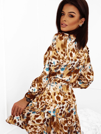 Sukienka Anna - Brązowe Ciapy