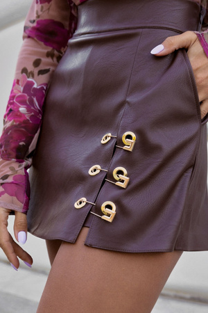 Spódniczko-spodenki ZOE - Brązowe