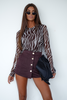 Bluzka tiulowa Blake Brown zebra