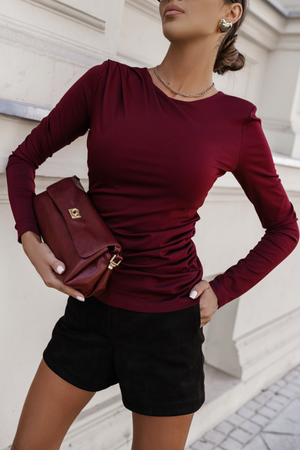 Bluzka MONNA Bordo