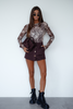 Bluzka tiulowa Blake Brown panther
