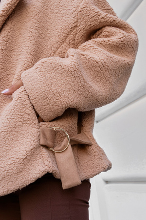 Kurtka FLUFFY - Beżowy