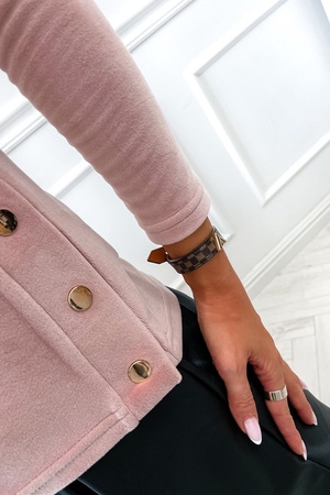 Bluzka MISTY - Pudrowy Róż