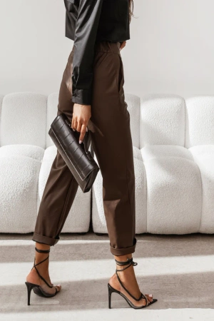 Spodnie Cygaretki NOAH - Brąz