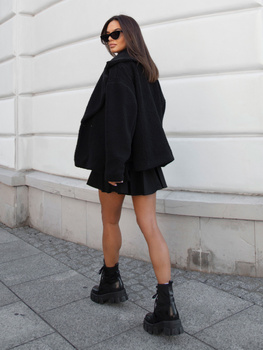 Kurtka FLUFFY - Czarny