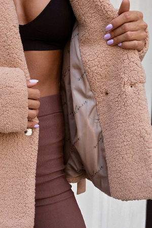 Kurtka FLUFFY - Beżowy