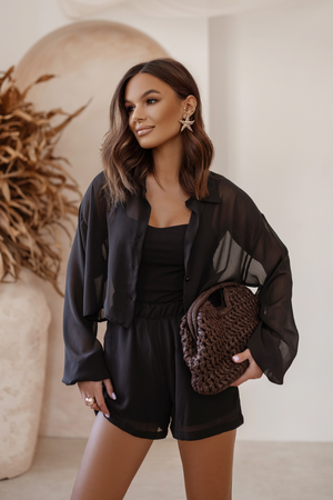 Komplet z body THAS czarny