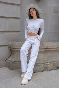 Komplet TESS wiązany - Biały