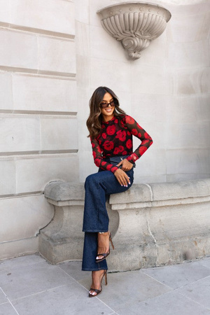 Bluzka tiulowa BLAKE - Rose