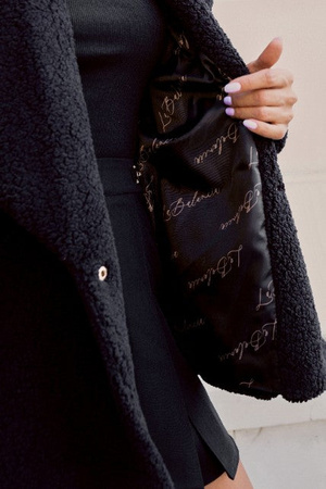 Kurtka FLUFFY - Czarny