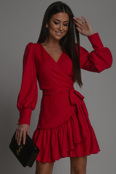 Sukienka "ANNA" krótka - Czerwona