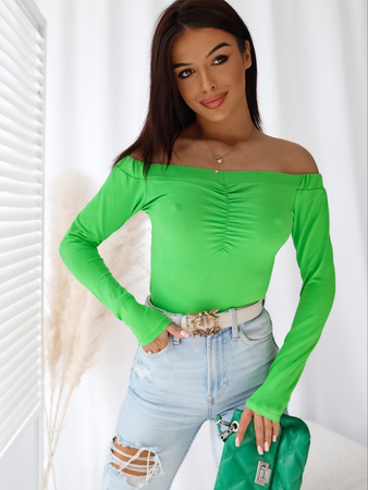 Bluzka hiszpanka - Zielona