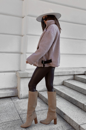 Kurtka FLUFFY - Taupe