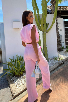 Komplet muślinowy NICOL - Róż