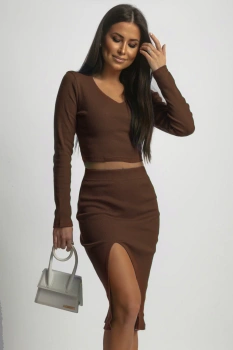 Komplet NELLY - Brąz