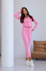 Milano 3 częściowy zestaw dresowy - jasny róż
